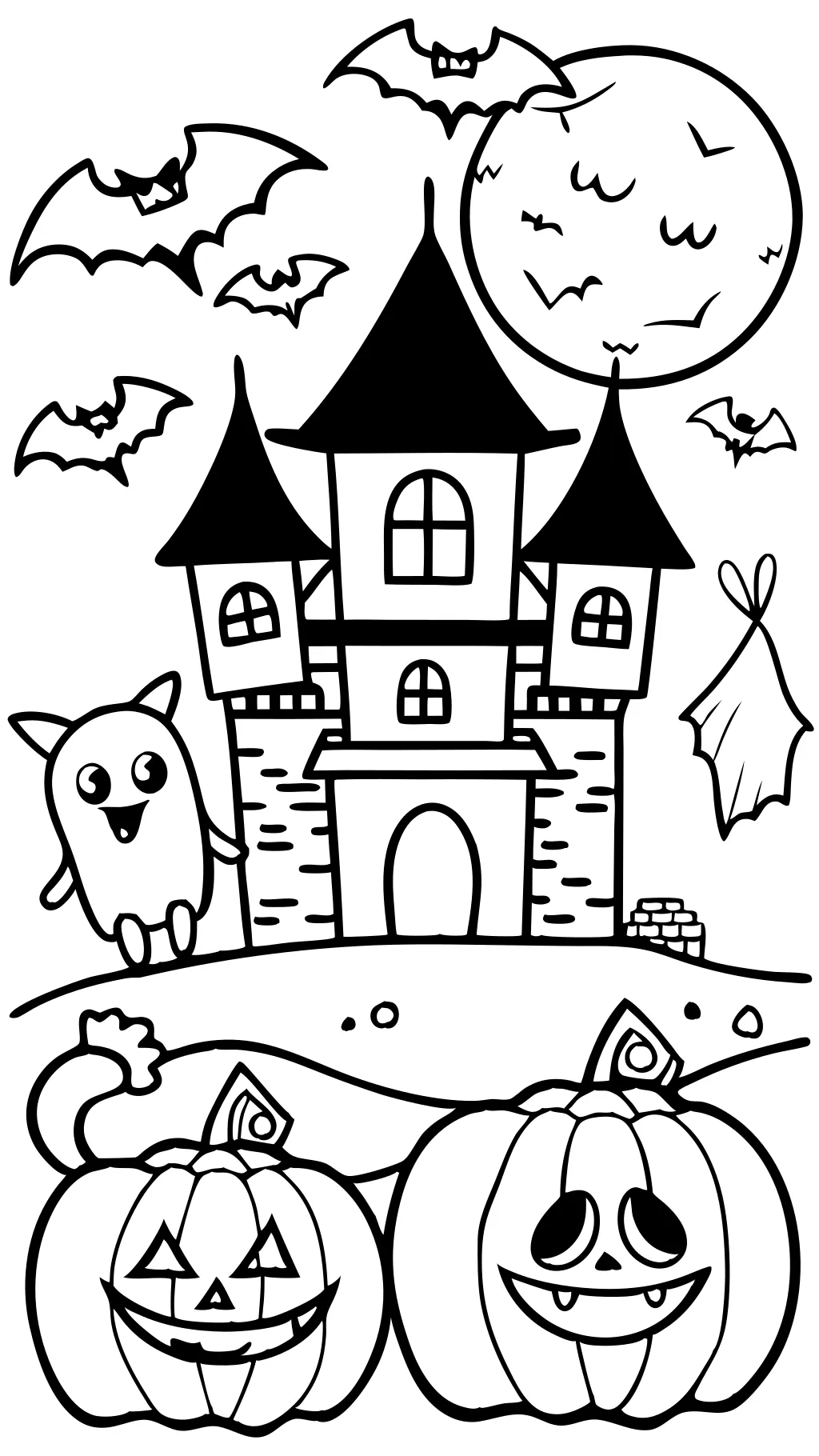 holloween coloring pages